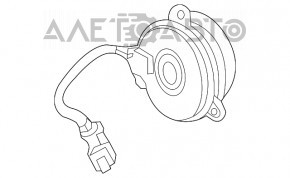 Motorul ventilatorului de răcire stânga pentru Honda Accord 13-17 3.5