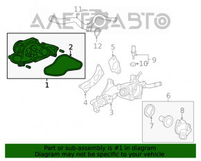 Pompa de apă Honda Accord 13-17 3.5 nouă originală