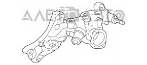 Корпус термостата в сборе Acura MDX 14-15