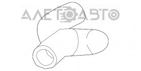 Teava de racire superioara Honda Civic X FC 16-21 2.0 noua originala OEM