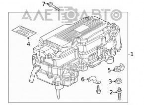 Inversorul Honda Clarity 18-21 SUA