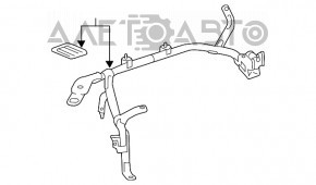 Кронштейн инвертора Honda Accord 13-17 hybrid