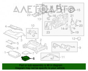 CONVERTOR ASAMBLAT, DC-DC 12V Honda CRZ 11-12