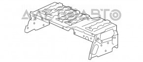 Corpul bateriei de acumulator VVB Honda Accord 16-17 hibrid