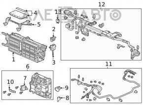 Blocul de releu VVB Honda Insight 19-22