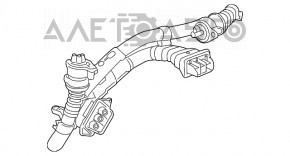 Cablu de putere trifazat Honda Accord 13-17 hibrid