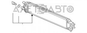 Radiatorul de răcire a invertorului Honda Insight 19-22