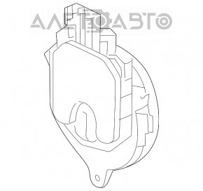 Motorul ventilatorului de răcire dreapta pentru Honda Clarity 18-21 SUA