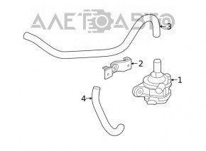 Pompa de lichid de racire pentru Honda Accord 18-22 2.0 hibrid