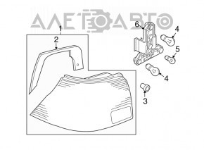 Lampa dreapta VW Bora 98-05 pentru polizare