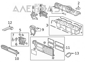 Conductă de aer stânga Honda Insight 19-22