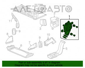 Вентилятор охлаждения батареи Honda Accord 14-15 hybrid