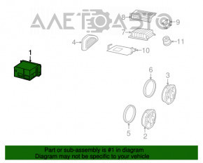 Radio casetofon VW Beetle 12-19