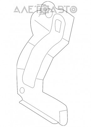 Suport motor de răcire VW Tiguan 09-17