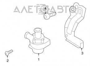 Suport motor de răcire VW Tiguan 09-17