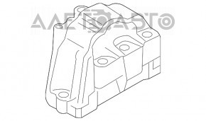 Pernele motorului dreapta VW Passat b7 12-15 SUA 3.6