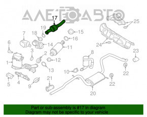 Катализатор VW Jetta 11-18 USA TDI