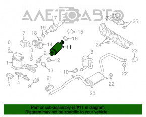 Convertor catalitic VW Jetta 11-18 USA TDI