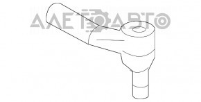 Cap de bara dreapta VW Golf 15-