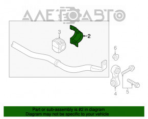 Suportul de fixare a stabilizatorului spate dreapta pentru VW Beetle 12-19