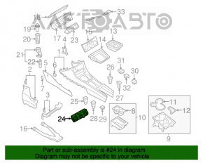 Controlul climatizării VW Jetta 09 SUA