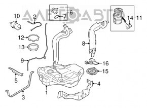 Fuel Pump Control VW Jetta 11-18 USA 1.4T, 1.8T