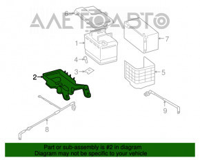 Palet pentru baterie VW CC 08-17