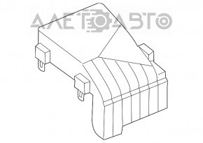 Capacul cutiei de siguranțe sub capotă VW Tiguan 09-17