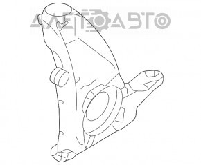 Цапфа передняя левая VW Tiguan 09-17 новый OEM оригинал