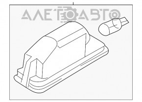 Lumina spate a barei dreapta VW Golf 15-