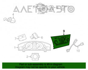 Controlul climatizării pentru Chrysler 300 11-