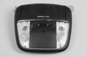 Plafonul de iluminare frontal pentru Chrysler 300 11- fără panoramic, negru.