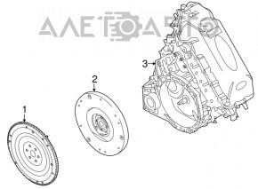 Маховик Ford Ecosport 18-20 2.0