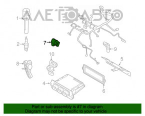 Map sensor Ford Fusion mk5 13-