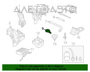 Буксировочный крюк VW CC 08-17