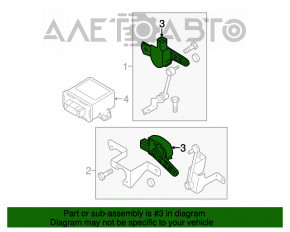 Датчик наклона кузова VW CC 08-17 с тяжкой