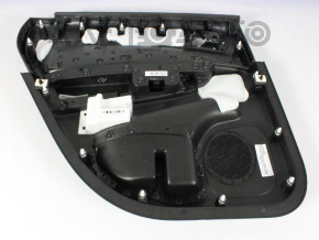 Capacul usii spate dreapta Dodge Durango 11-15 negru SXT, cotiera piele neagra, ornamente gri, zgariata.