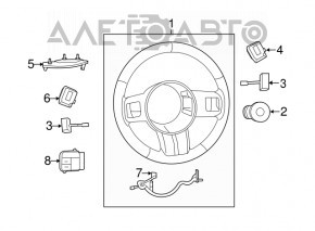 Volan gol Chrysler 300 11-