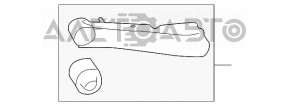 Рычаг продольный задний правый Subaru b10 Tribeca новый OEM оригинал