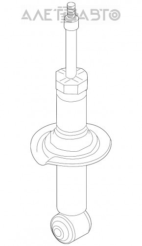 Амортизатор задний правый Subaru Forester 14-18 SJ 2.0 новый OEM оригинал
