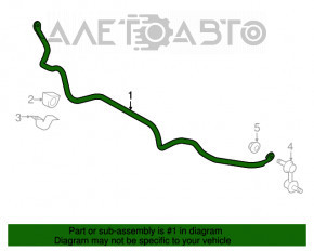 Stabilizatorul frontal pentru Subaru Forester 19- SK