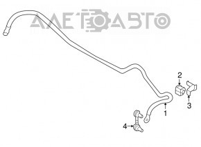 Stabilizator spate pentru Subaru B10 Tribeca