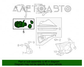 Conducta de aer Cadillac CTS 14- 2.0T