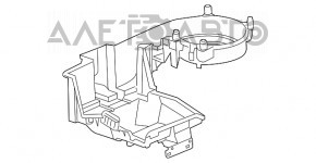 Корпус голый кондиционер, левая часть Chevrolet Volt 11-15