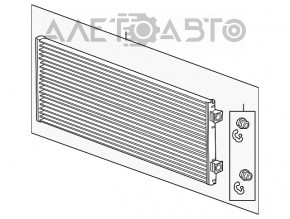 Radiatorul de răcire a uleiului cutiei de viteze automate pentru Chevrolet Volt 11-15 este montat în partea de jos.