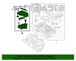 Fuse Relay-junction Block Chevrolet Volt 11-15