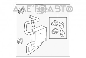 Supapa de racire a transmisiei automate pentru Chevrolet Volt 11-15