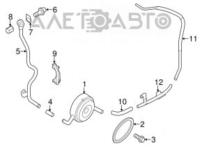 Radiator de ulei pentru motorul Nissan Murano z52 15-