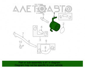 Теплообменник маслянный Subaru b9 Tribeca