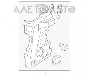 Передняя крышка двигателя Hyundai Santa FE Sport 13-18 2.4 G4KJ